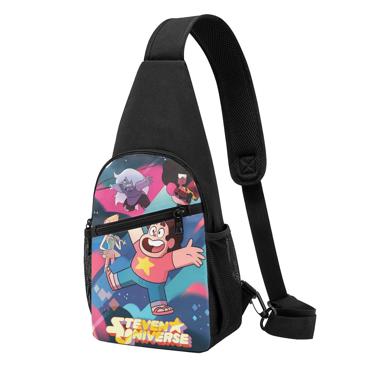 Sling Backpack Shoulder - Torba na klatkę piersiową Steven Universe,