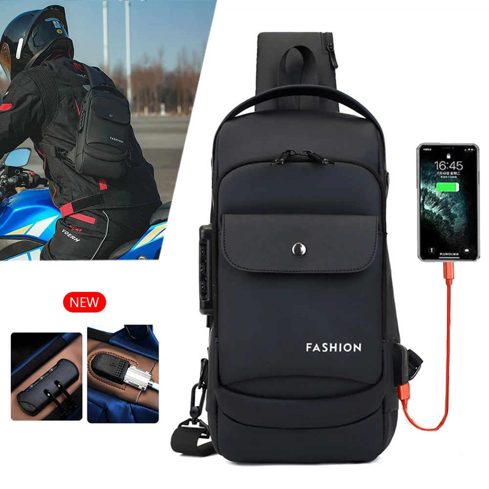Travel Backpack Anti Theft - Męska torba na ramię, noszona na