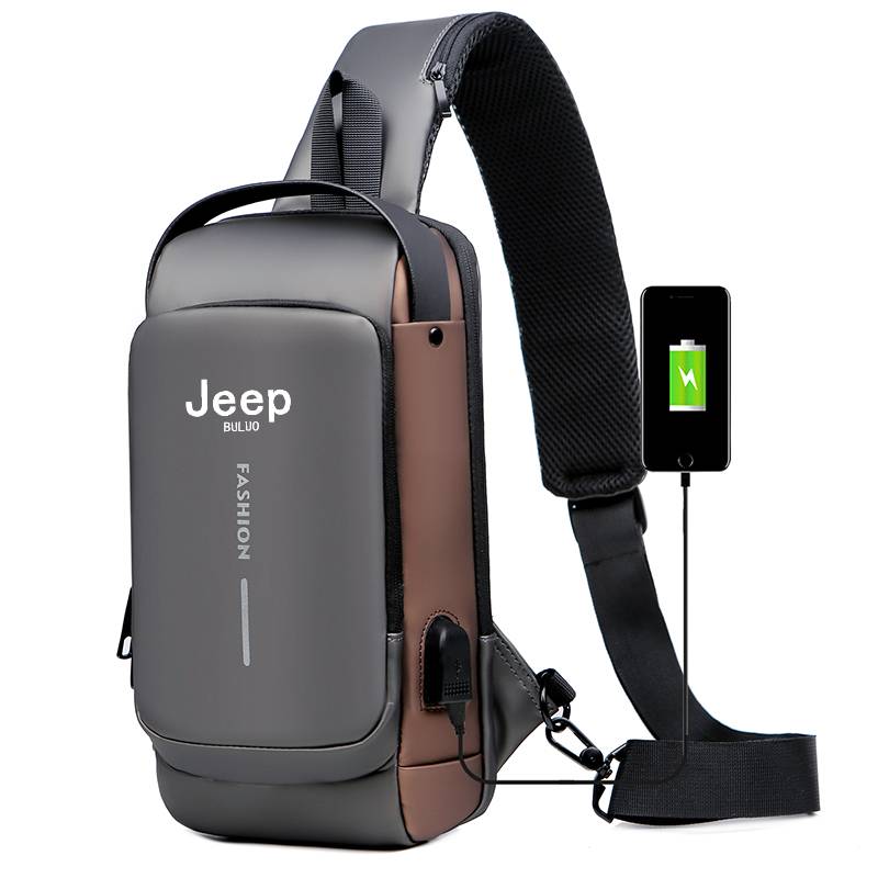 Travel Backpack Anti Theft - Jeep Buluo Męska Torba Antykradzieżowa z