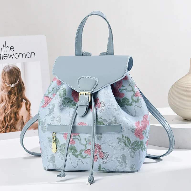Fashion Backpack Women - Nowy damski plecak casualowy, modny, haftowany,