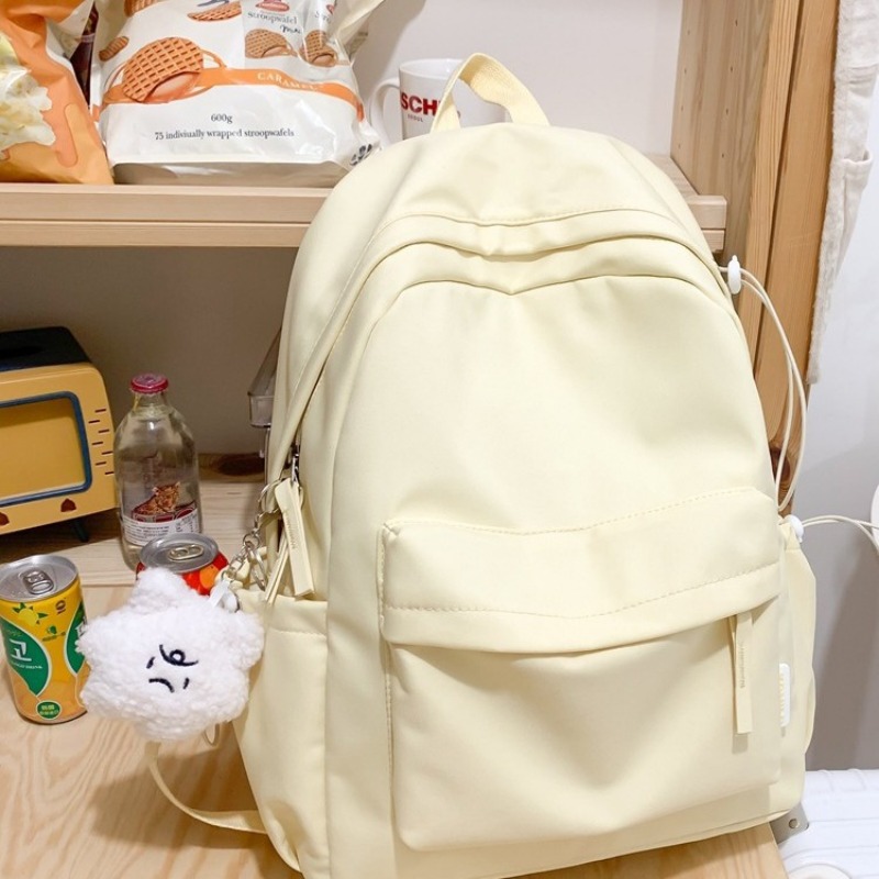 School Backpack Teen - Koreański, lekki plecak szkolny dla nastolatek,