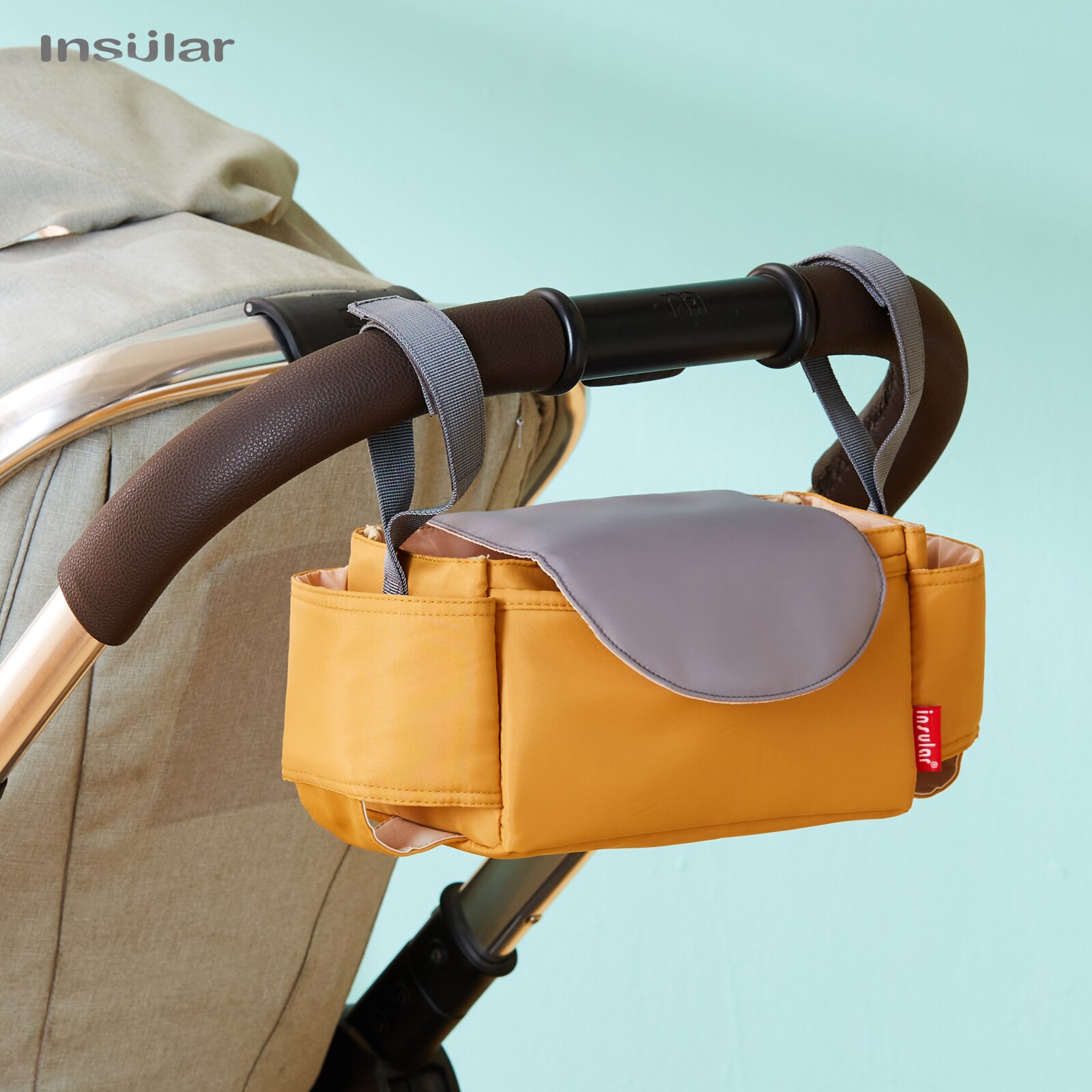 Backpack Diaper Bag - Organizer do wózka INSULAR, torba na