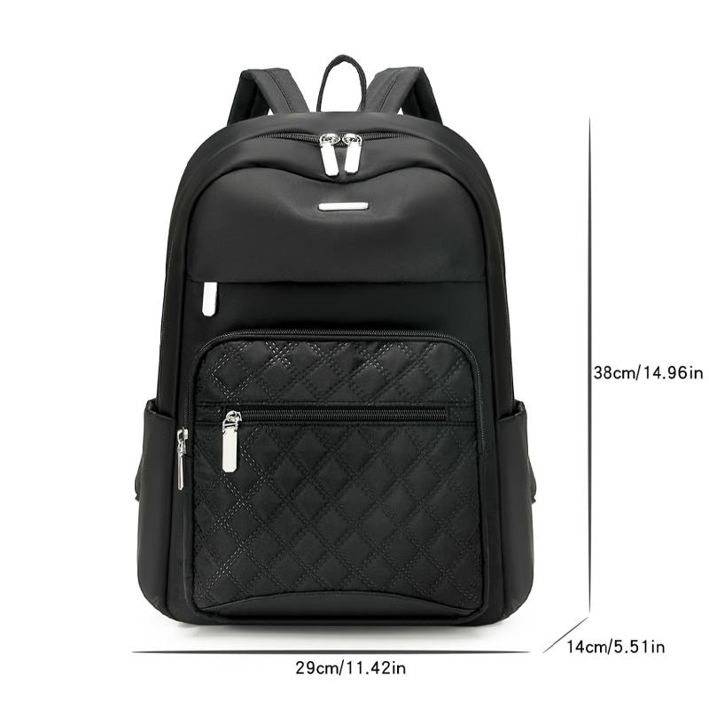 Modny plecak w kratę dla kobie – Fashion Backpack Women recenzja i cena