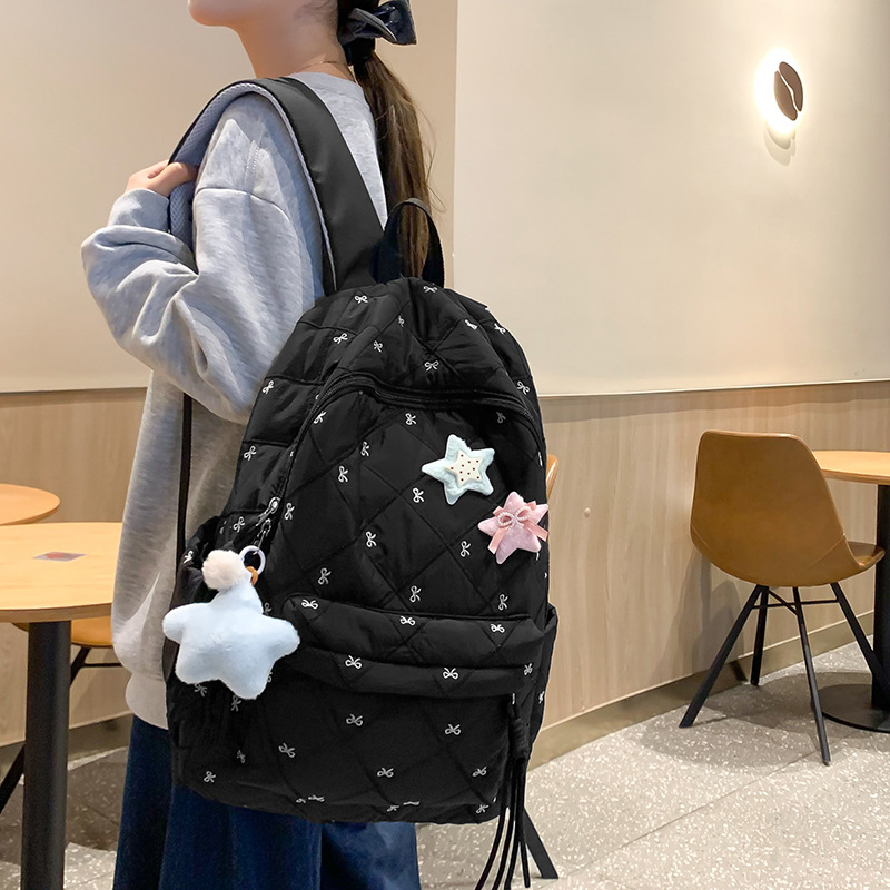 Plecak Y2K z uroczym nadrukiem – School Backpack Teen recenzja i cena