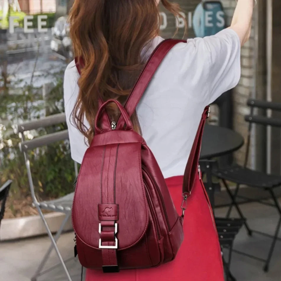 Wielofunkcyjne damskie skórzan – School Backpack Teen recenzja i cena