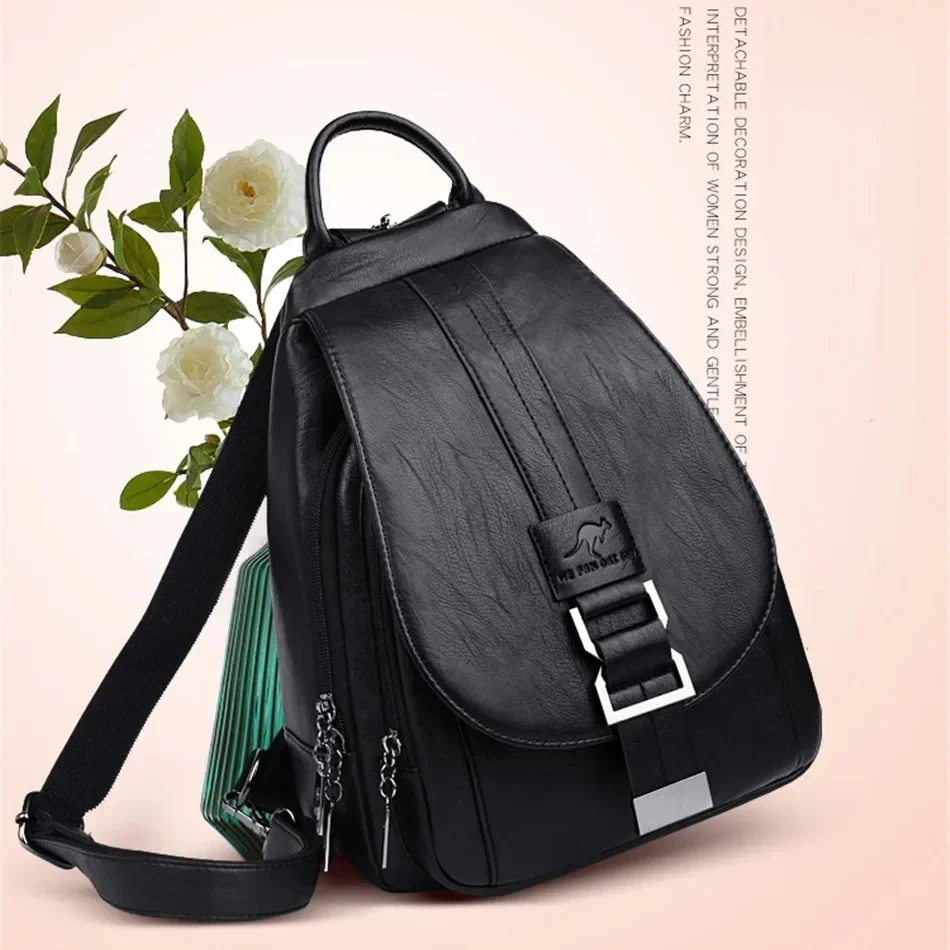 Wielofunkcyjne damskie skórzan – School Backpack Teen recenzja i cena