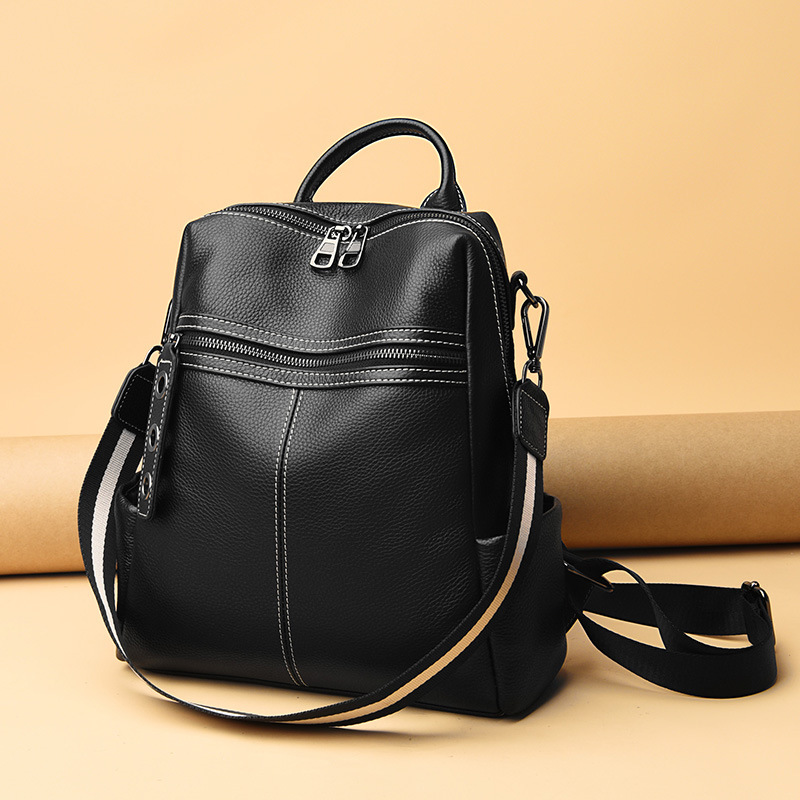 FOXER – damski plecak ze skóry – Travel Backpack Anti Theft recenzja i cena