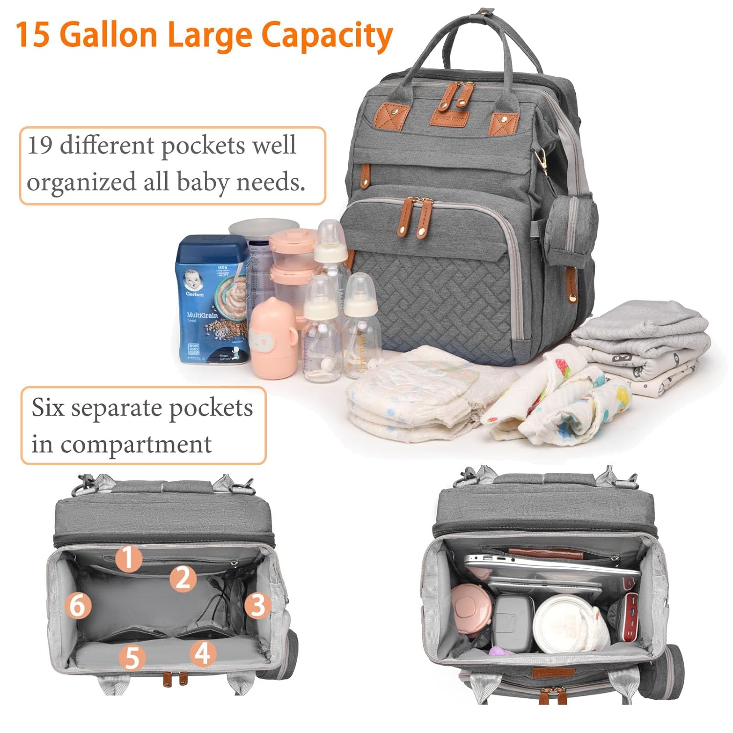 Wodoodporny plecak na pieluchy – Backpack Diaper Bag recenzja i cena